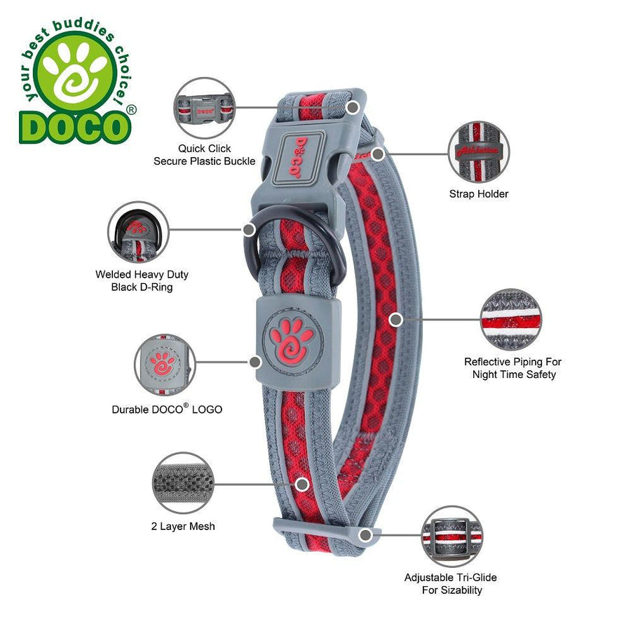 DOCO® Lunar Mesh Dog Collar